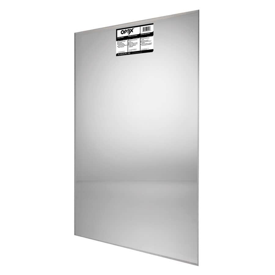 .080" x 24" x 48" Clear Acrylic Sheet