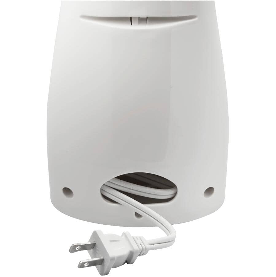 Countertop Electric Can Opener with Knife Sharpener (75224PS) - White