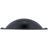 2-17/32" Traditional Cabinet Pull - Matte Black
