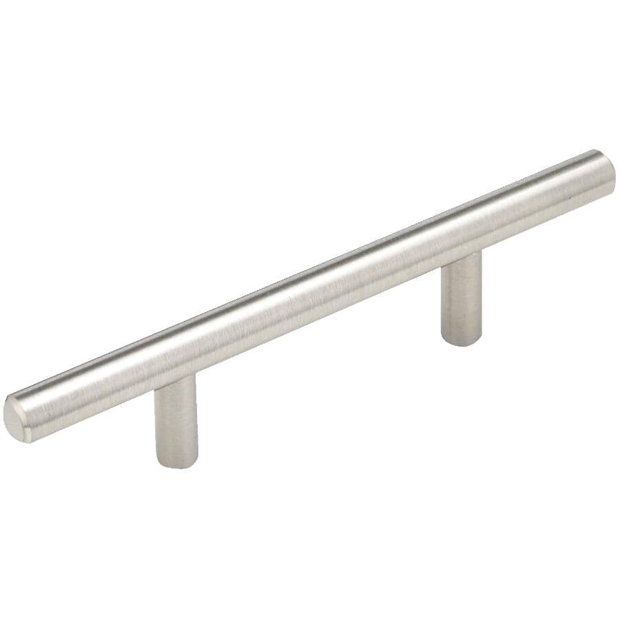 3" Contemporary Cabinet Pull - Brushed Nickel