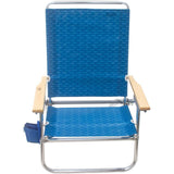 4 Position Aluminum Easy In/Out Beach Chair