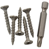 750 Pack #9 x 1-1/4" Flat Head Cement Board Screws