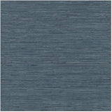 Faux Grasscloth Peel & Stick Wallpaper - Blue, 20.5" x 16.5'