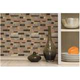 Modern Long Stone Peel & Stick Backsplash Tiles - 10.5", 4 Pack
