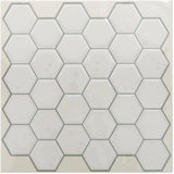Pearl Hexagon Peel & Stick Backsplash Tiles - 10.5", 4 Pack