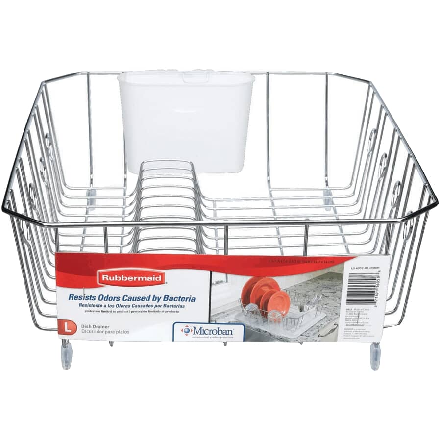 Chrome Dish Drainer - 14" x 17"