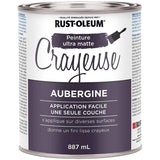 Chalked Ultra Matte Paint - Aubergine, 887 ml