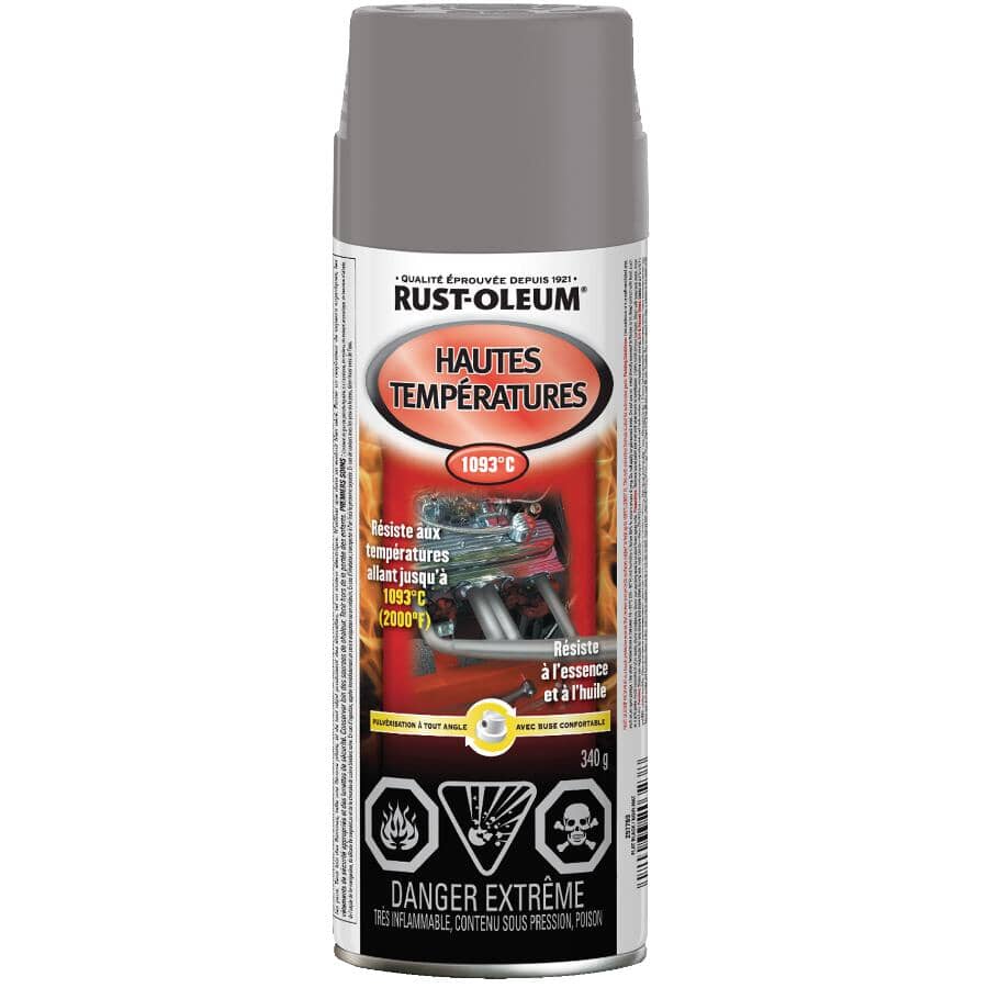 Flat Aluminum High Heat Spray Paint - 340 g