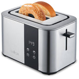 2 Slice Digital Countdown Stainless Steel Toaster - with Extra Wide Slots
