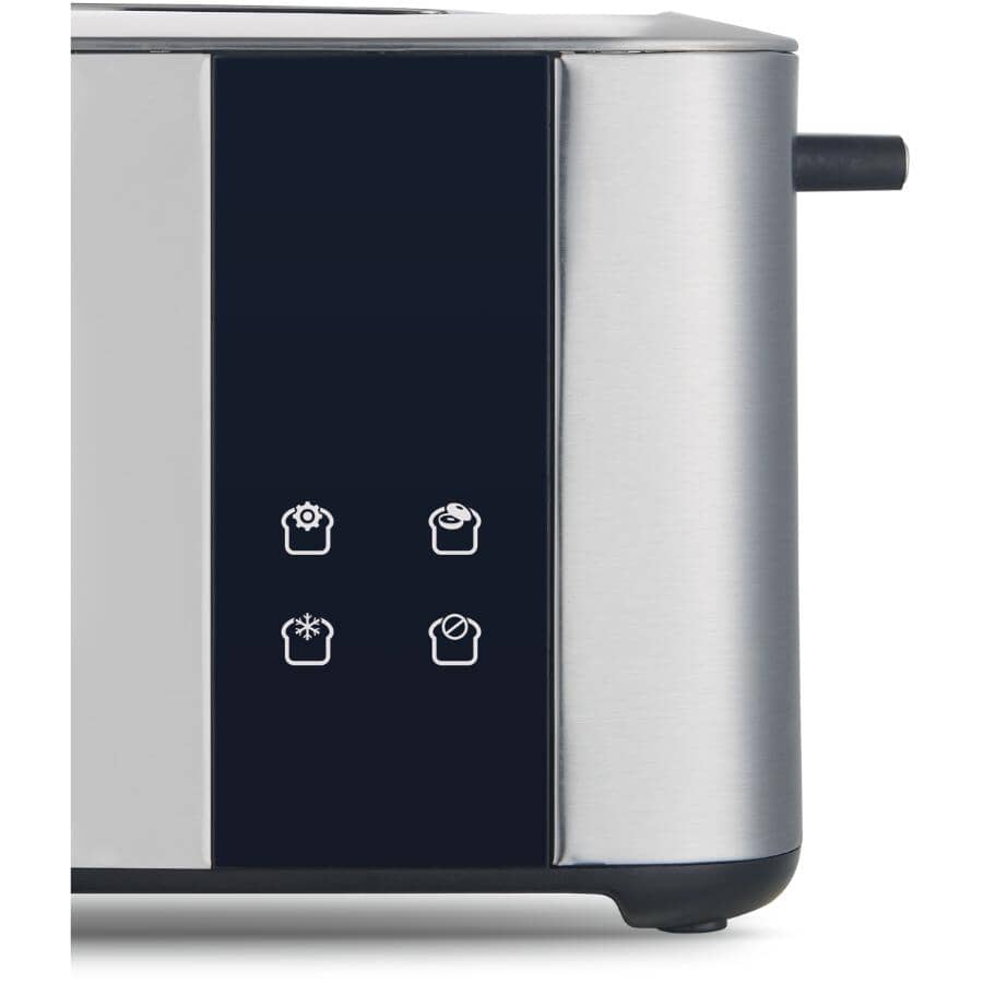 4-Slice Long Slot Toaster - Stainless Steel