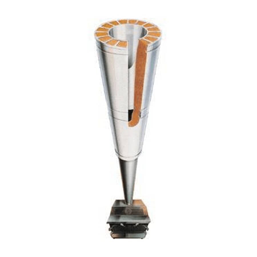 7" x 12" Insulated Chimney Pipe - 2" Insulation