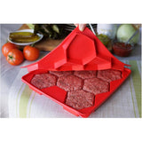Burger Master Burger Press & Freezer Container - 8 Pc