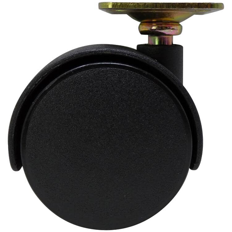2 Pack 2" Twin Wheel Swivel Plate Casters