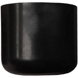 5/8" Black Plastic Furniture Leg Tips - 4 Pack