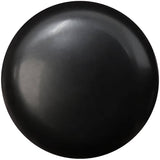 5/8" Black Plastic Furniture Leg Tips - 4 Pack