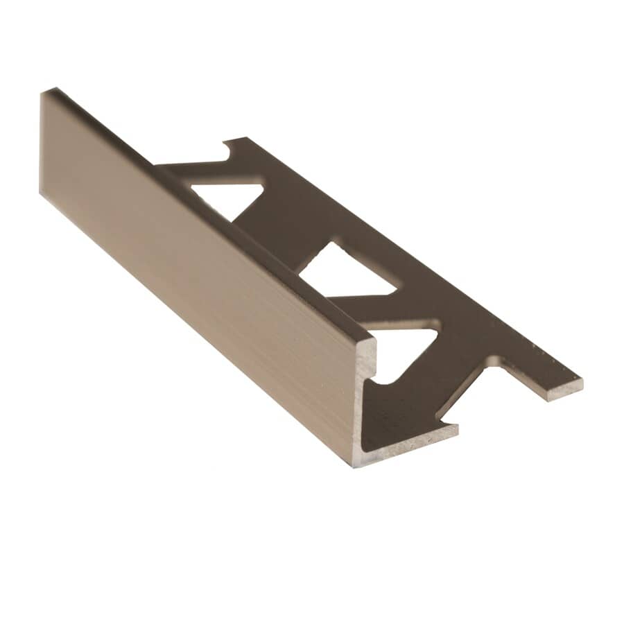 Titanium Aluminum Tile Edging - 3/8" x 8'