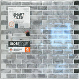 Mandolia Collection Acosta Peel & Stick Backsplash Wall Tiles - 9.94" x 9.92", 4 Pack