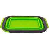Over-The-Sink Collapsible Colander - Lime Green, 6 Qt