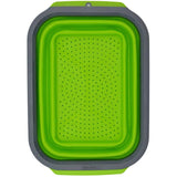 Over-The-Sink Collapsible Colander - Lime Green, 6 Qt