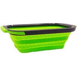 Over-The-Sink Collapsible Colander - Lime Green, 6 Qt