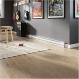 Brava Electric Baseboard Heater - 240V, 2500W, White