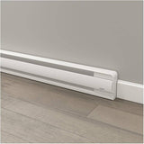 Brava Electric Baseboard Heater - 240V, 2500W, White