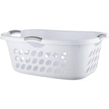 Bushel Ultra(TM) Hip-Hold Laundry Basket - White, 44 L