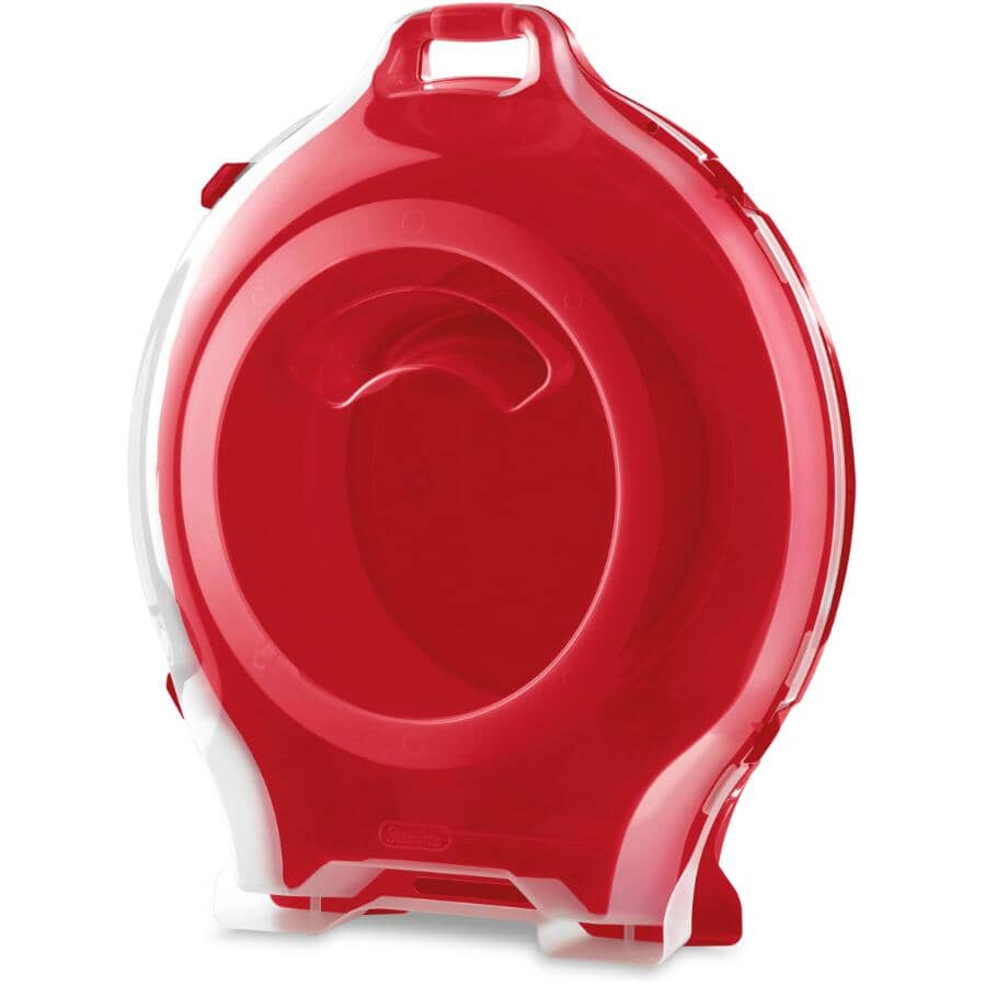 Holiday Nesting Wreath Storage Box with Lid - Red