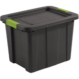Latching Tuff Tote - Grey, 68 L