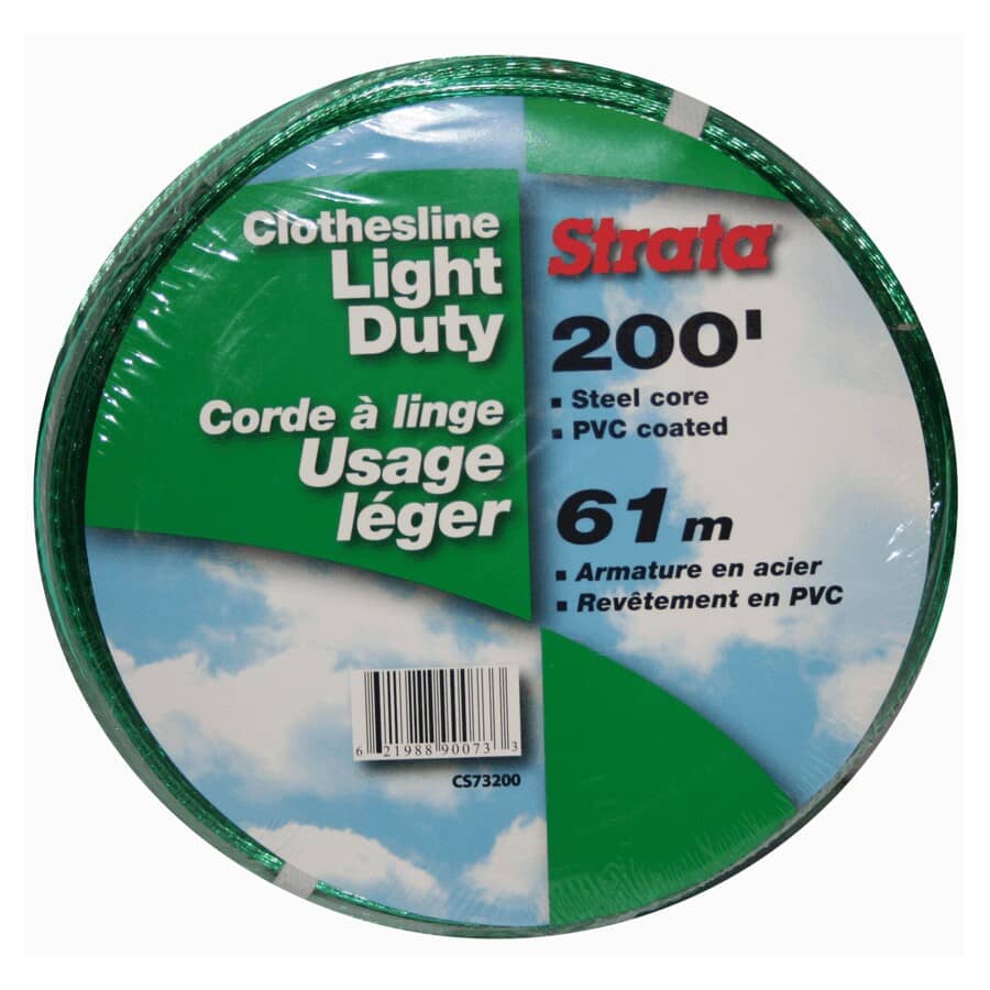 PVC Covered Clothesline - 5/32" x 200'