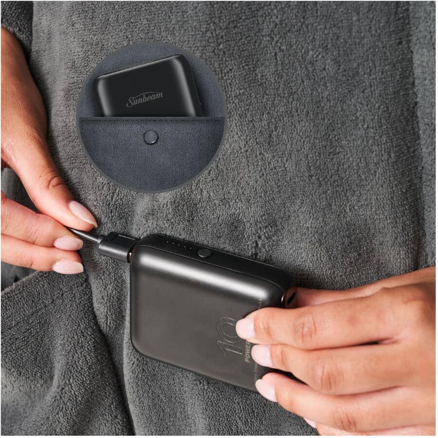 On-The-Go Heated Electric Throw