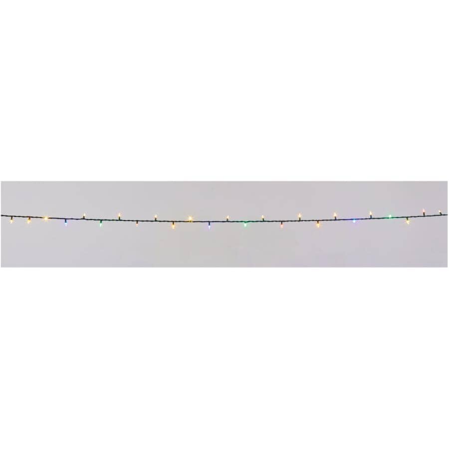 100 LED Colour Pop Mini Light Set - with Green Wire