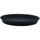 10" Classic Prima Resin Planter Saucer - Black