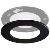 ThinLED Magnetic CTT Trim - Black, 4"