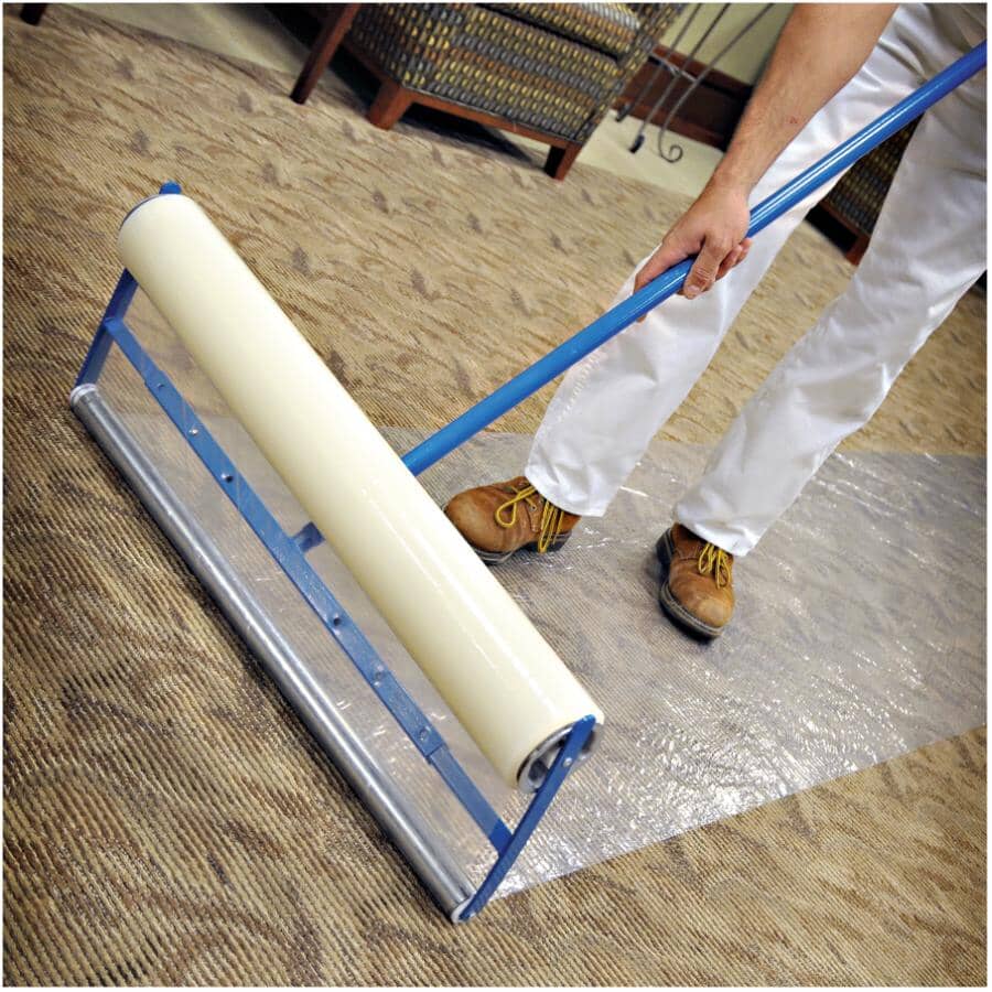 Carpet Protective Plastic Film - 24" x 50'