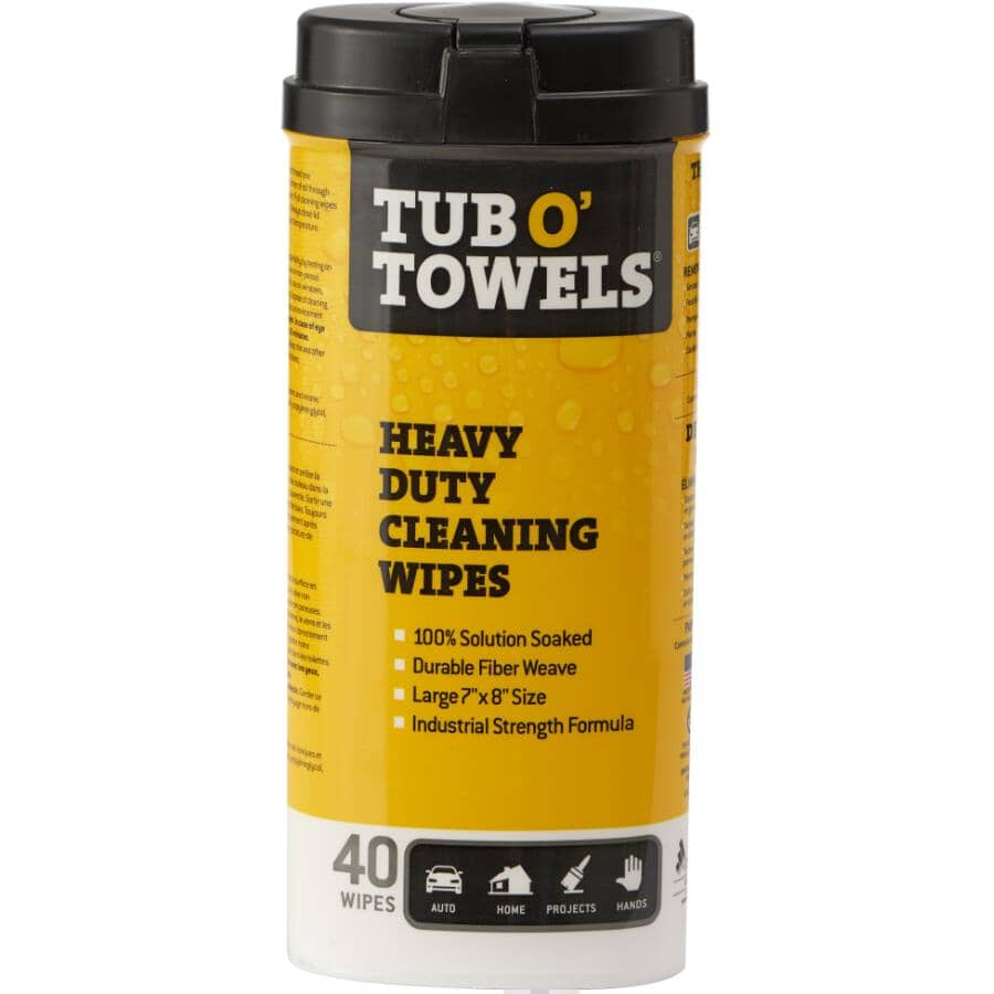 40 Pack Scrubbing All Purpose Wipes