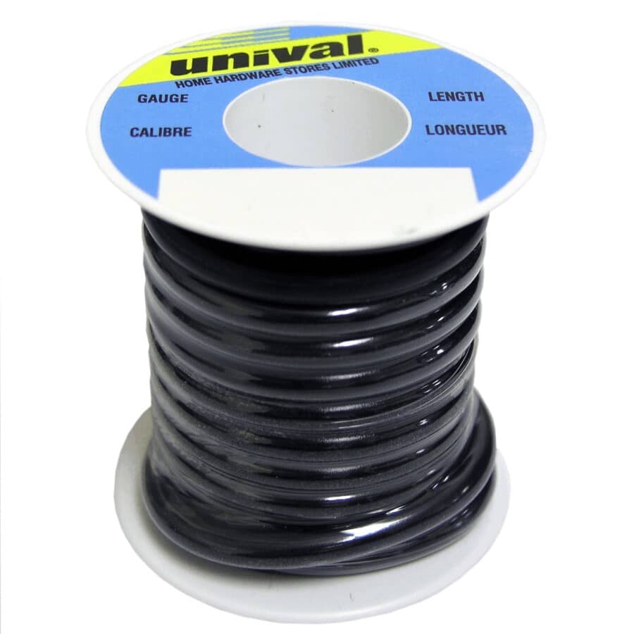 8' Black 10ga Primary Wire