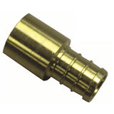 1/2" PEX  x 1/2" MPT Sweat Brass Adapters - 25 Pack