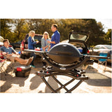 Q1200 Series Portable Propane BBQ - 189 sq. in. + 8,500BTU + Black