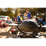 Q1200 Series Portable Propane BBQ - 189 sq. in. + 8,500BTU + Black