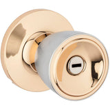 Bronze / Satin Chrome Beverly Privacy Door Knobset