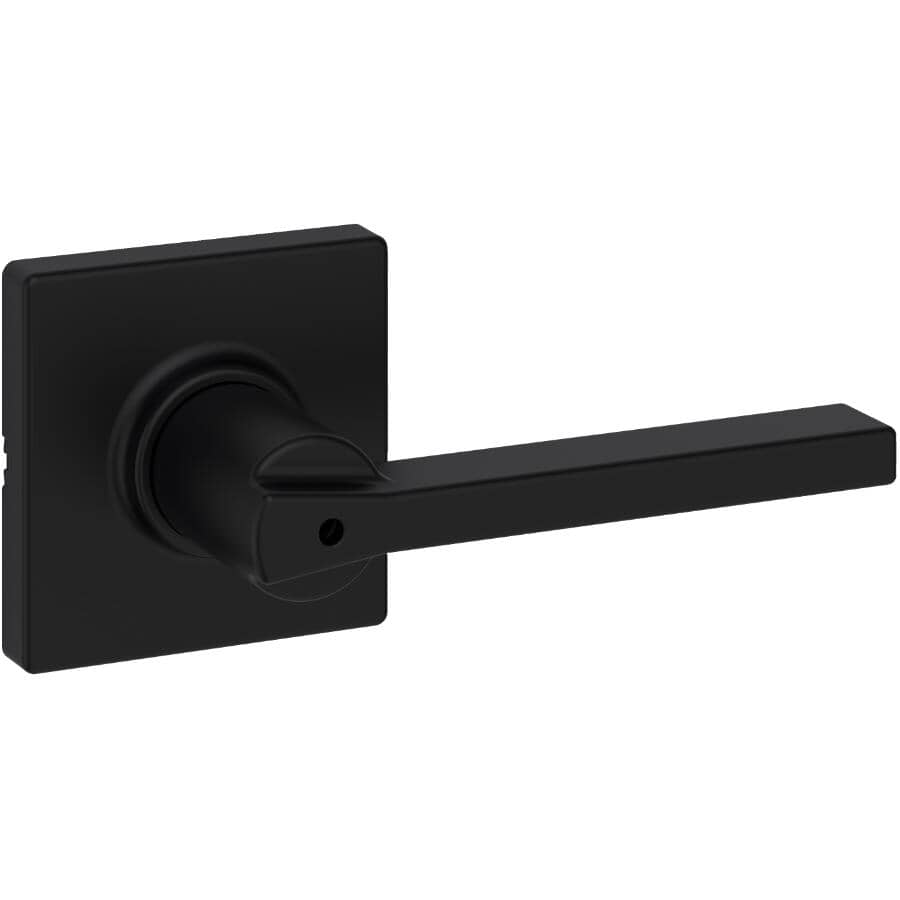 Casey Privacy Door Leverset - Matte Black