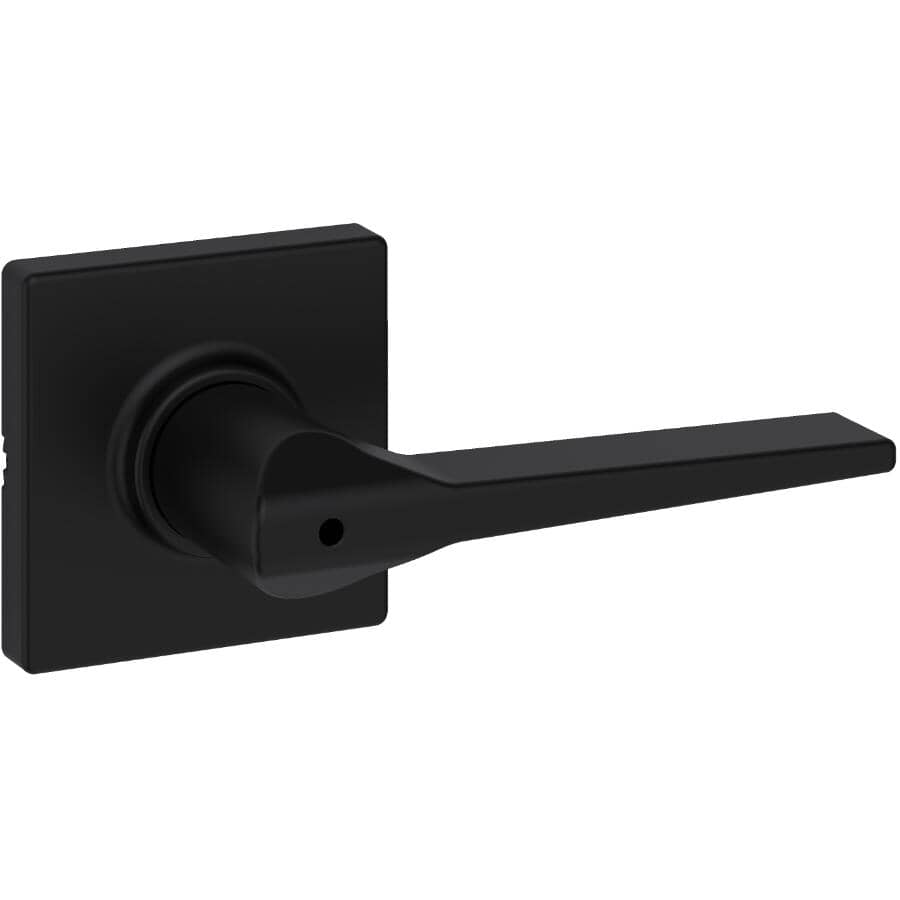 Hollis Privacy Door Leverset - Matte Black