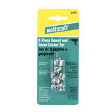 8 Piece Dowel Center Set