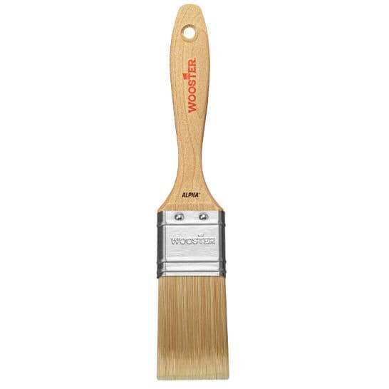 Alpha Nylon Varnish Flat Brush - 1.5"/38 mm