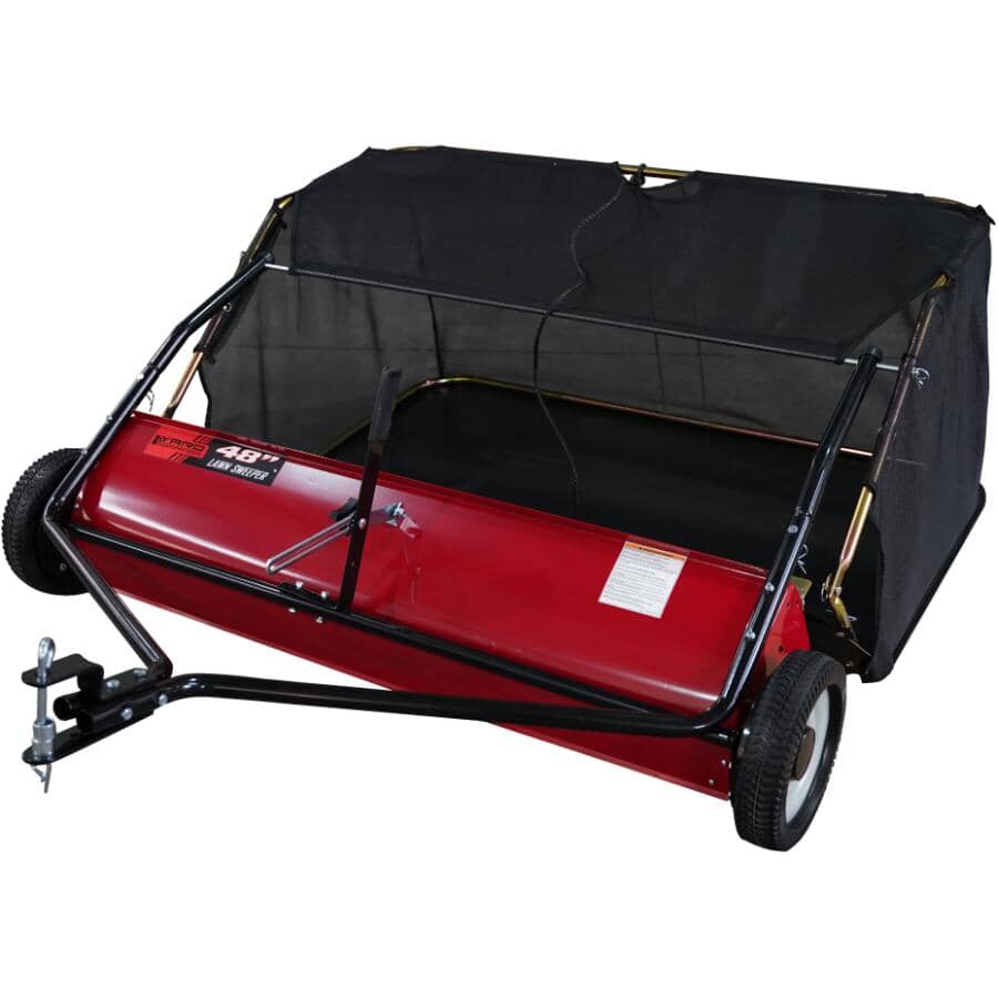 48" Tow Lawn Sweeper - 14.6 Cu. Ft